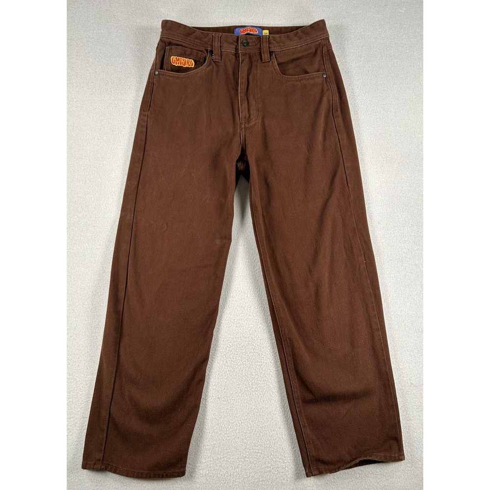 EMPYRE Relax Skate Jeans Pants Brown Y2K 28x26